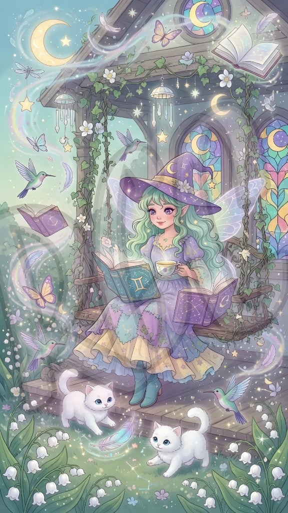 Fairy having Tea