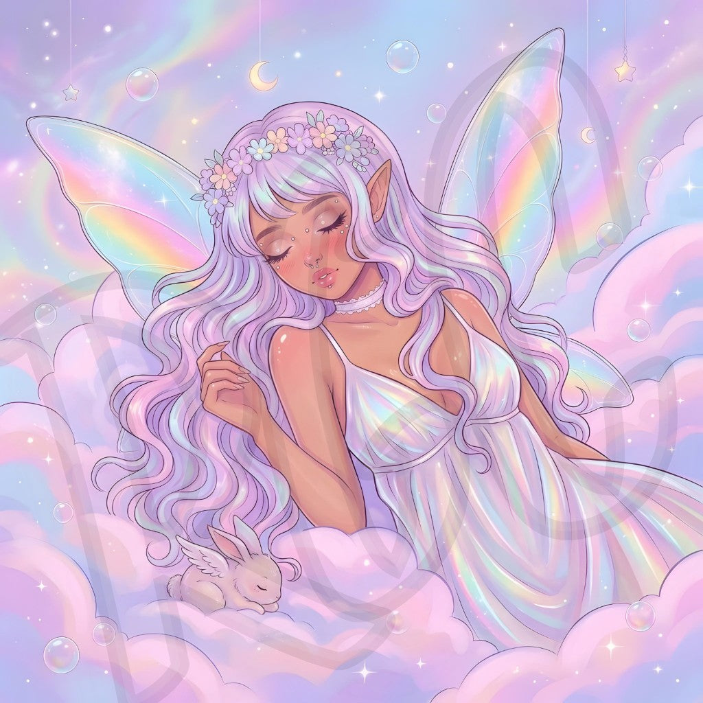 Dreamy Rainbow Cloud Fairy