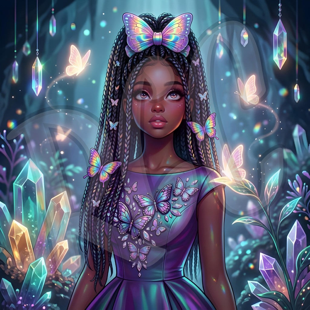 Butterfly Crystal Goddess