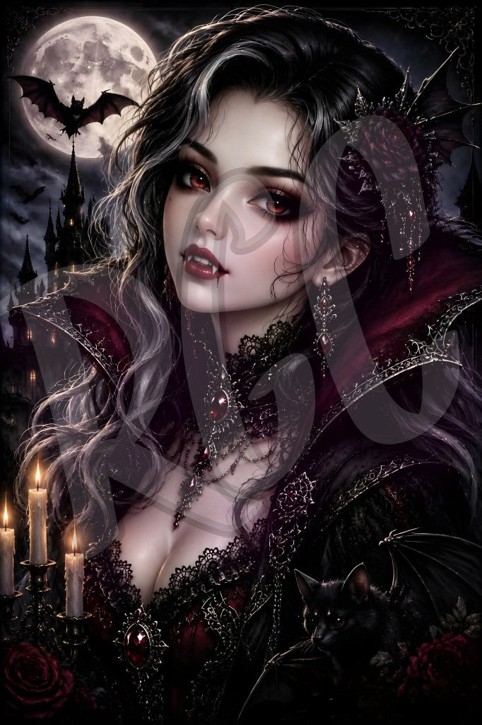 Crimson Moon Vampire
