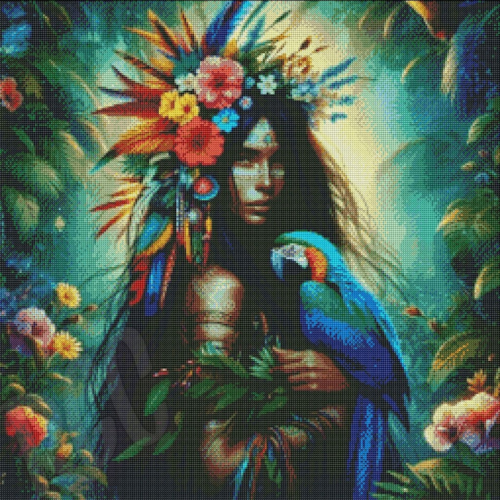 South American girl