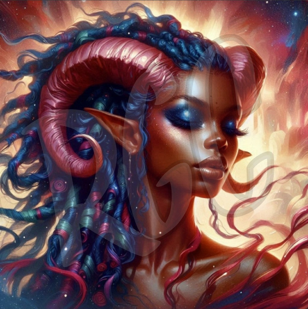 Tiefling Devil Horns