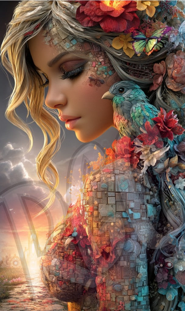 Enchanted Mosaic Muse