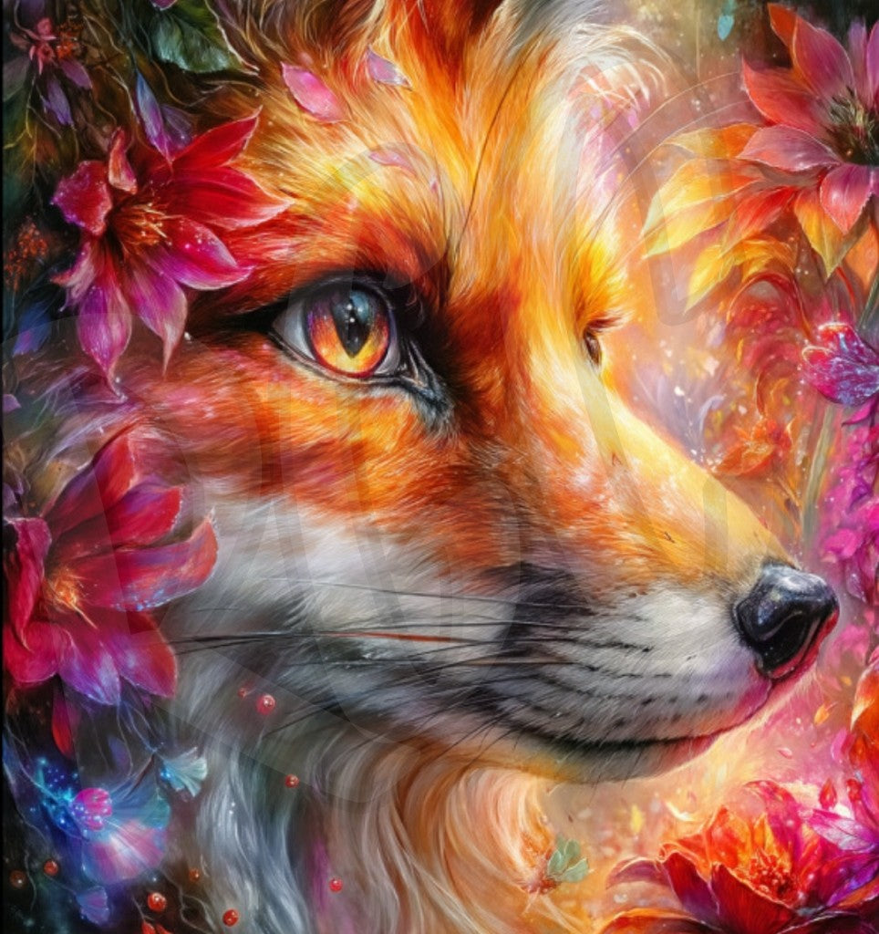 Majestic Fox – Rhinestone Goddess Creations