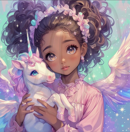 Pastel Angel & Unicorn