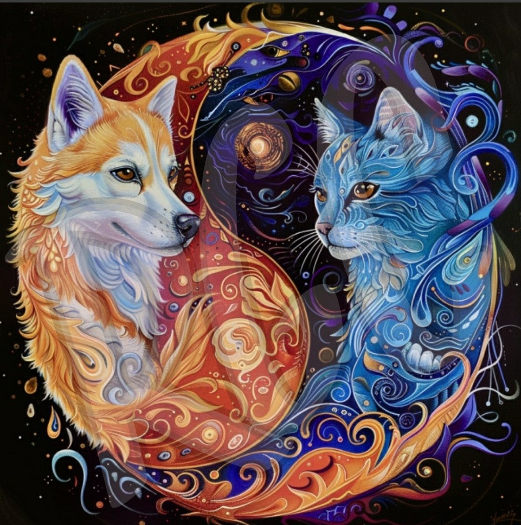 Twin Spirits of the Universe