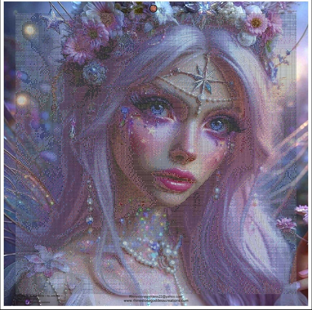 Lilac Bohemian star faerie