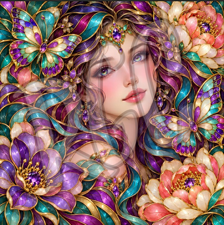 Amethyst Butterfly Princess
