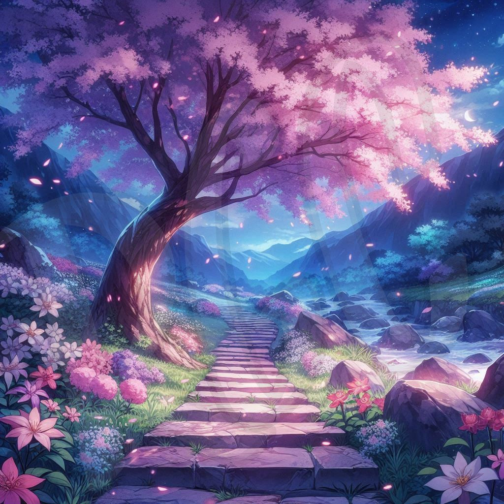 Cherry Blossom Path