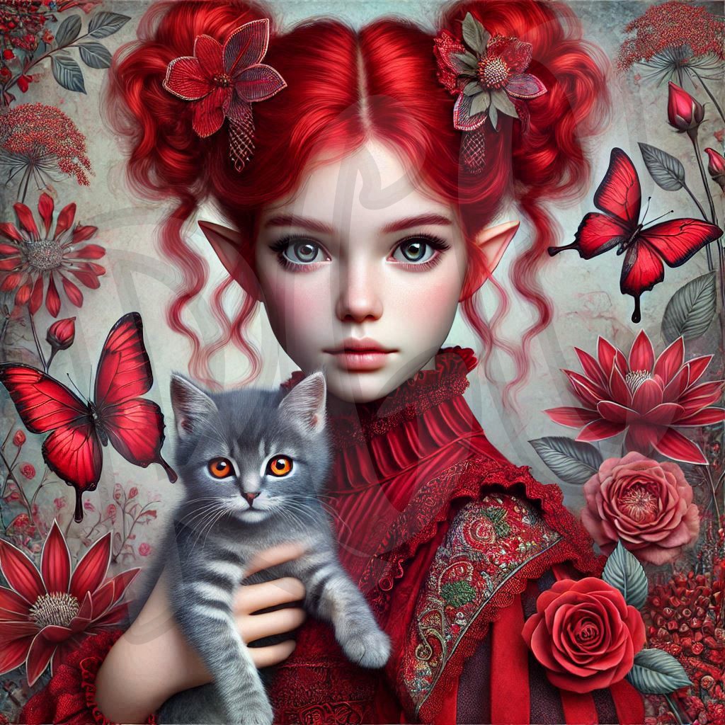 Red Butterflies