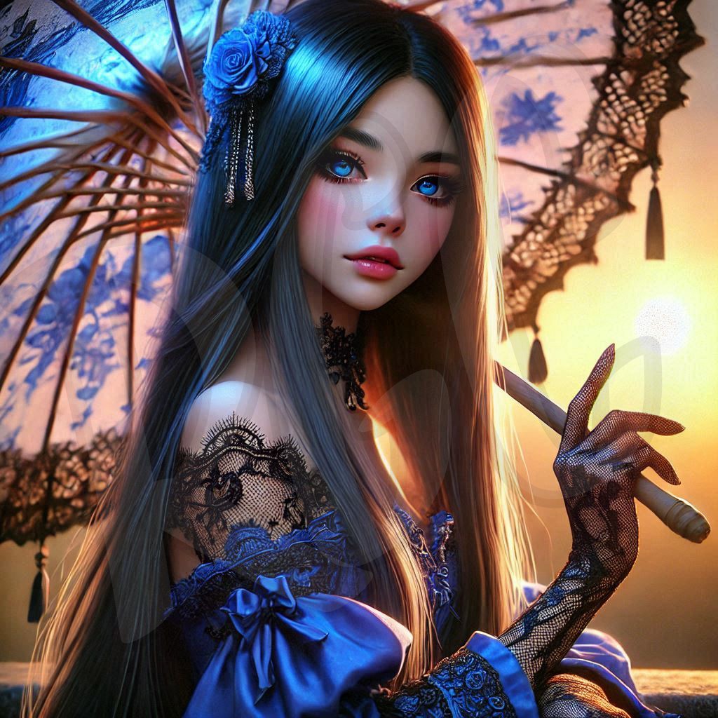 Asian sunset