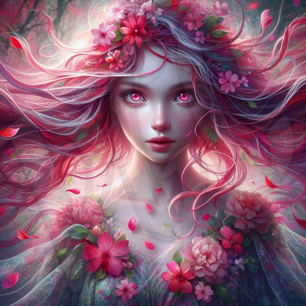 Red fairy Goddess