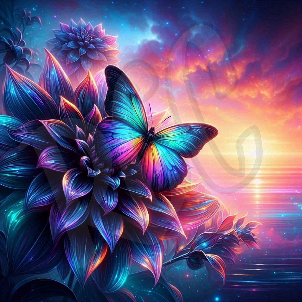 Butterfly Sunset 1-3