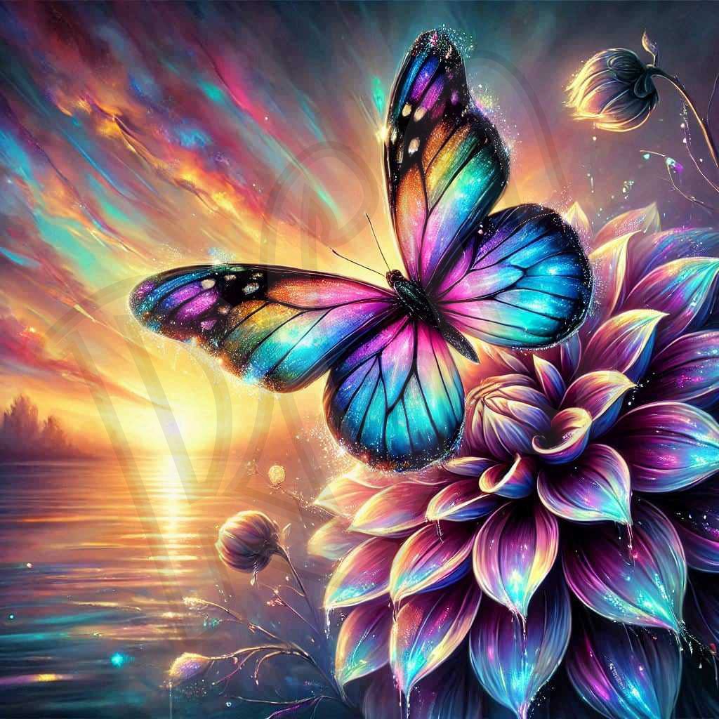 Butterfly Sunset 1-3