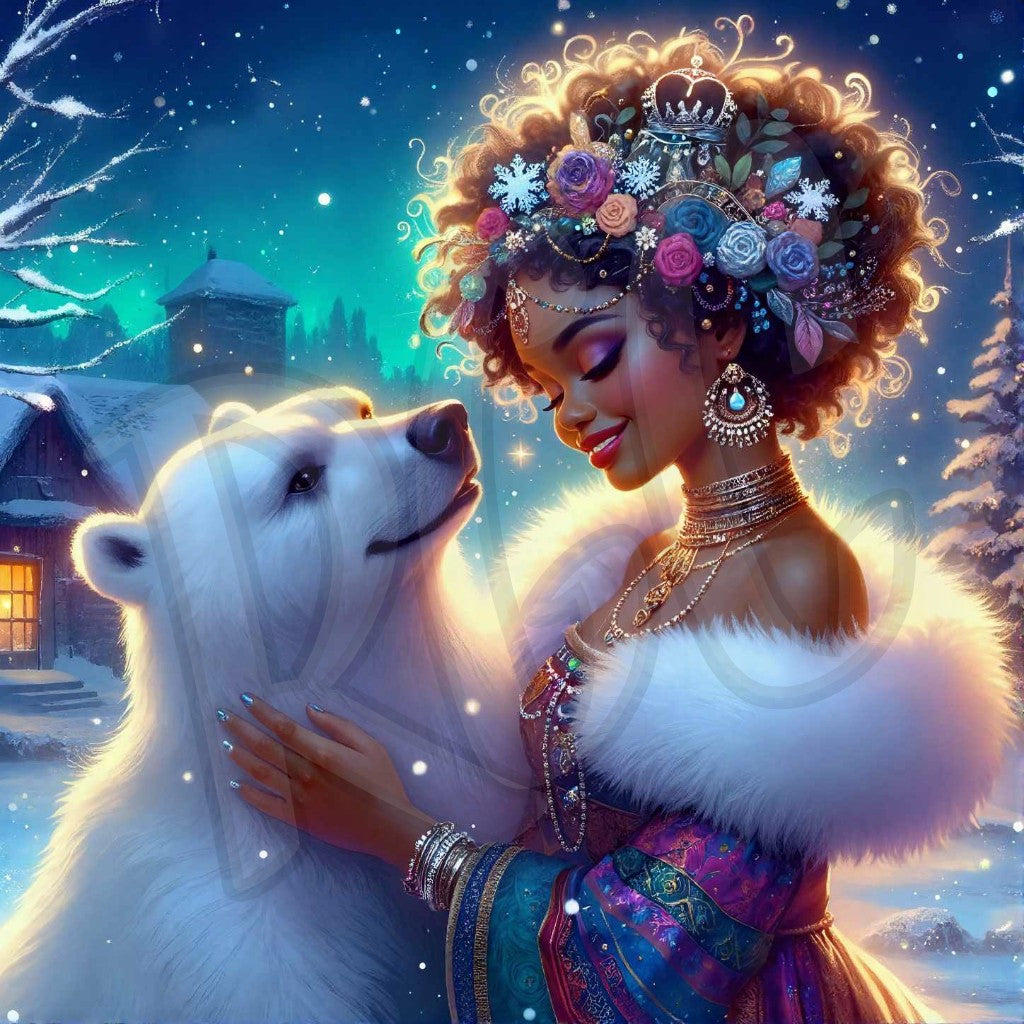 Princess Jazzy and Polar Bear