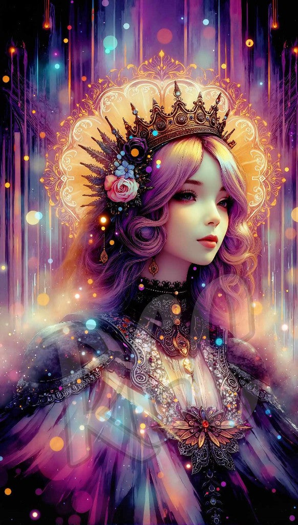 Purple Victorian Prism Princess