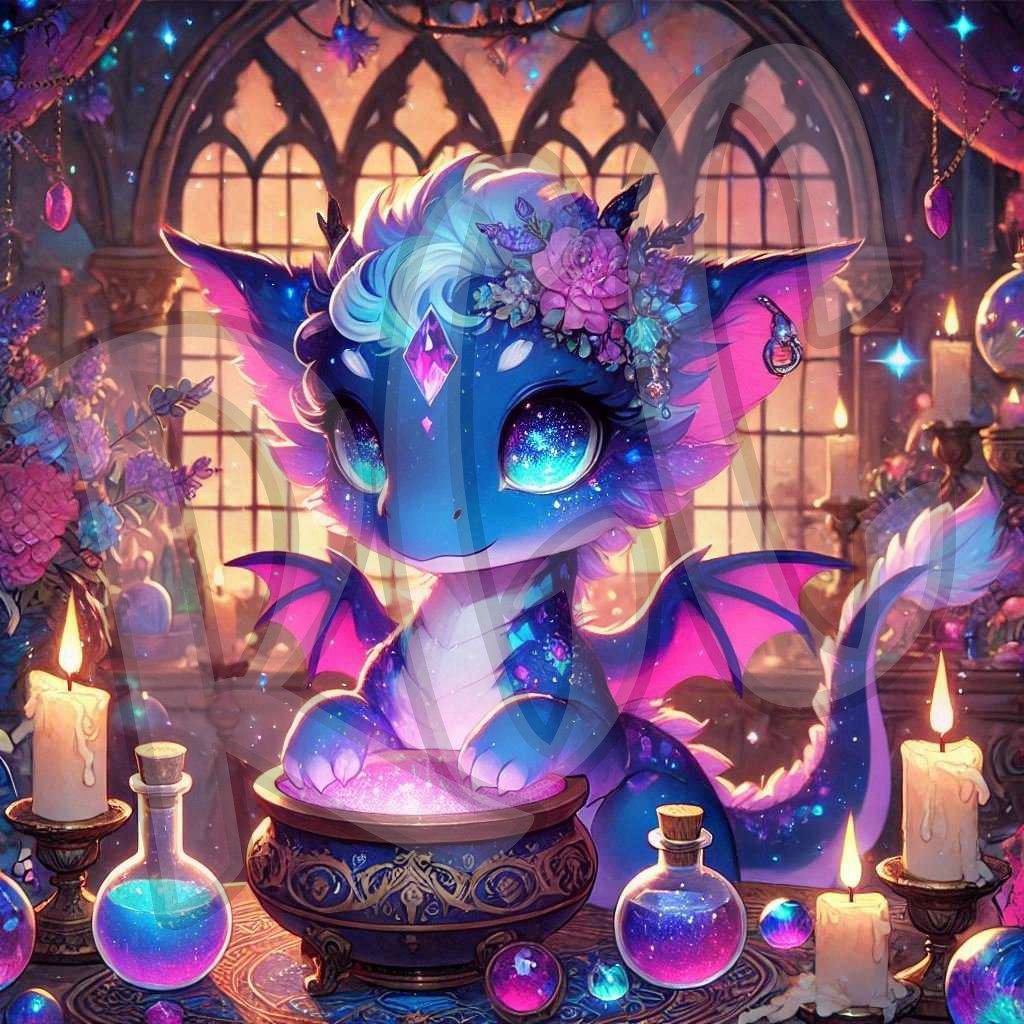 Cobalt Blue Galaxy Hatchlings