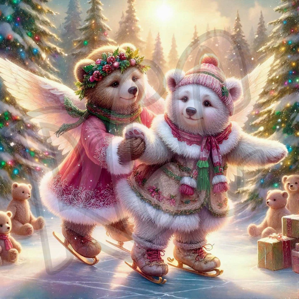 Beary Angels, go Skating