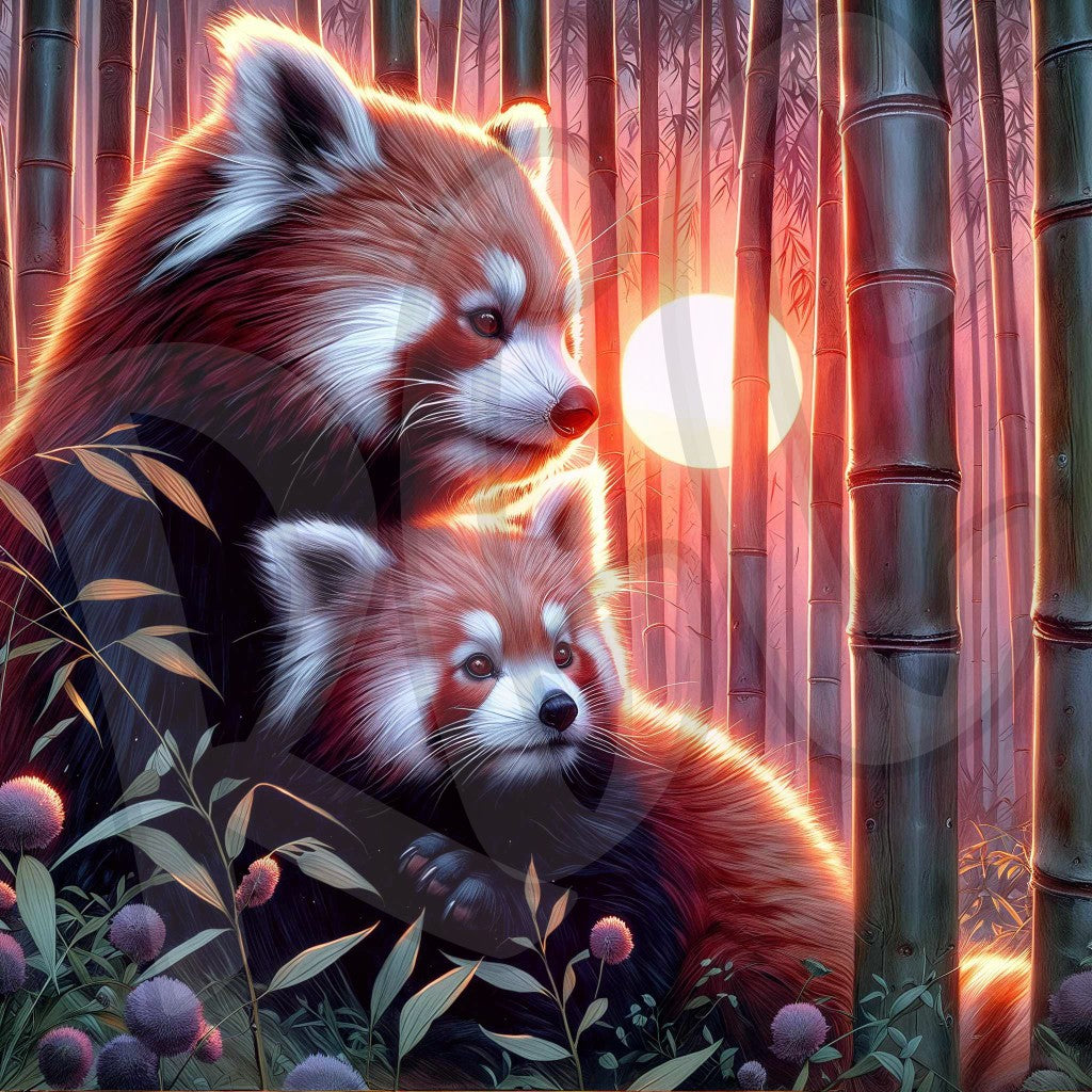 Red Panda Sunset