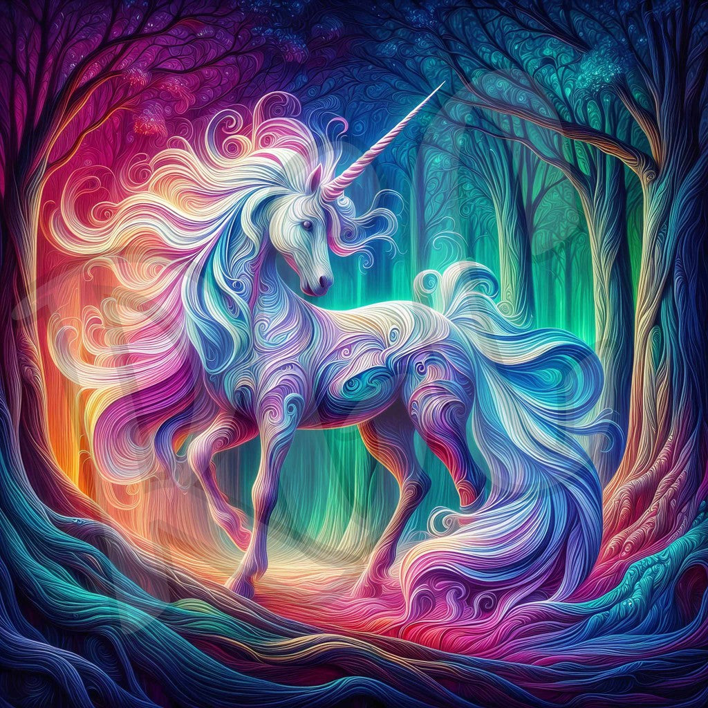 Rainbow Enchanted Unicorn
