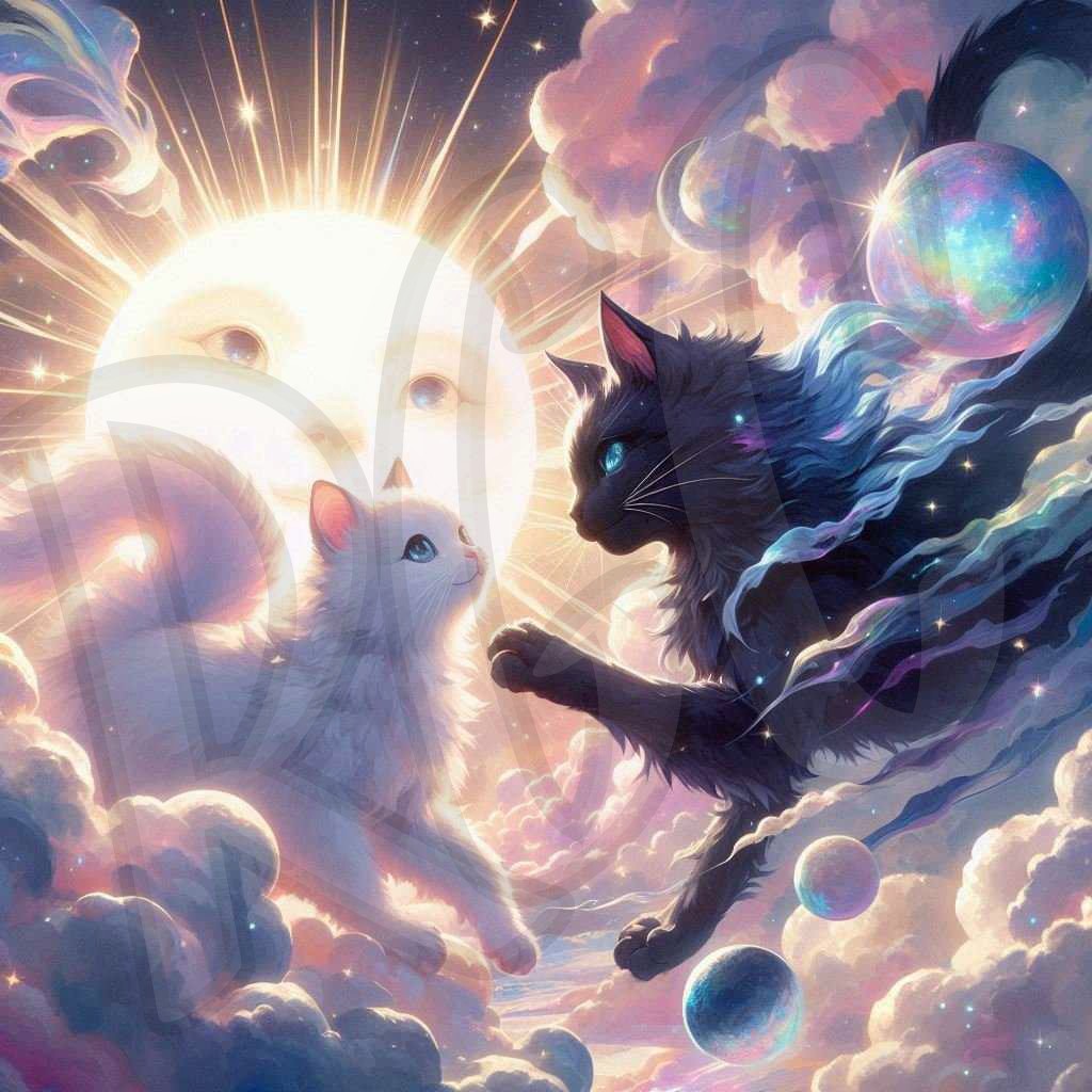 Shooting Star Cat