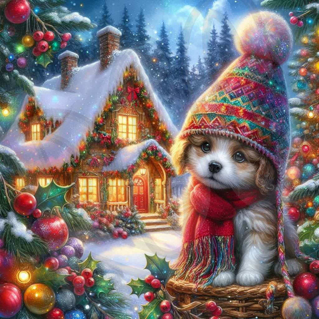 Settled in for the season puppy