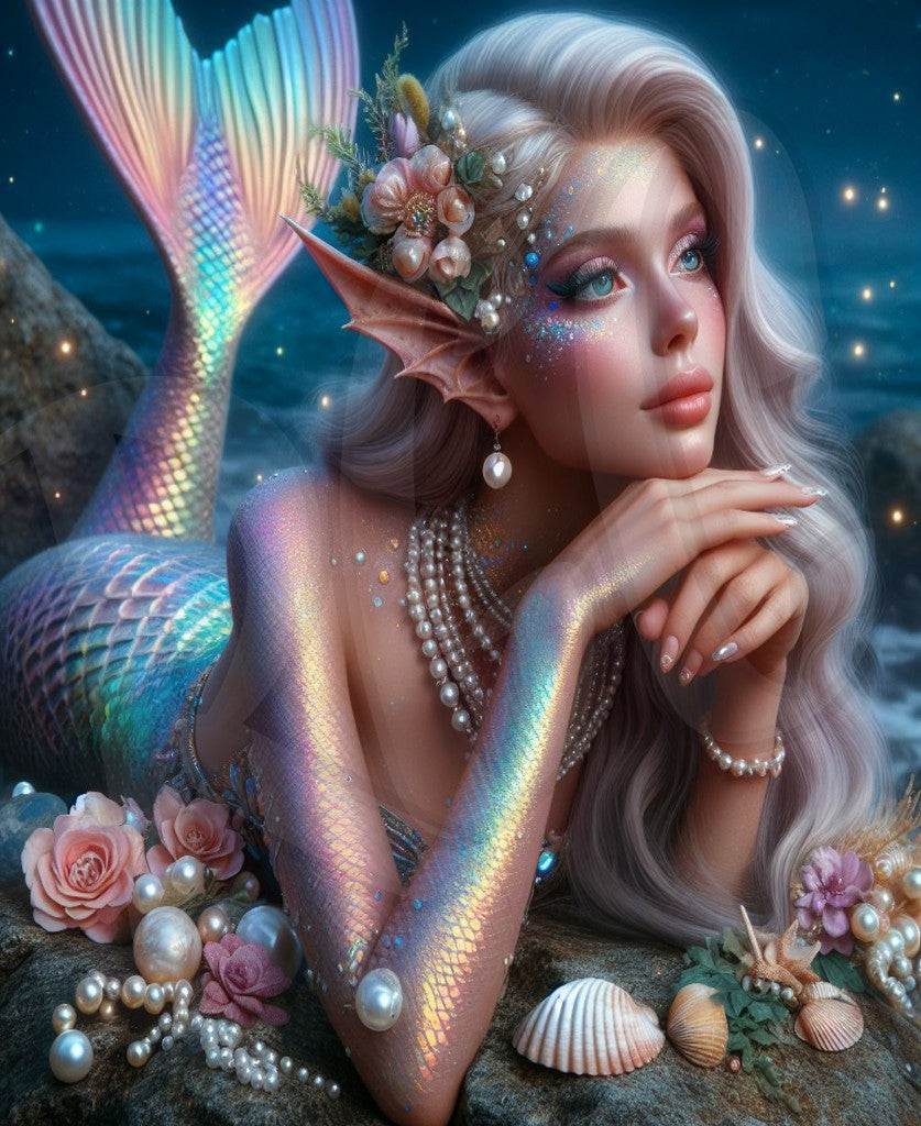 Siren under the silver moon