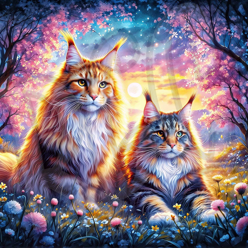 Relaxing Feline Friends