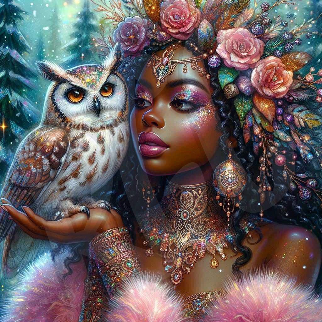 Woodland Princess & Owl 1-4
