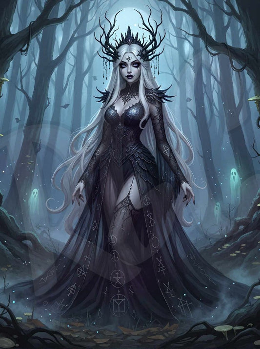 Nu Goth Forest Queen