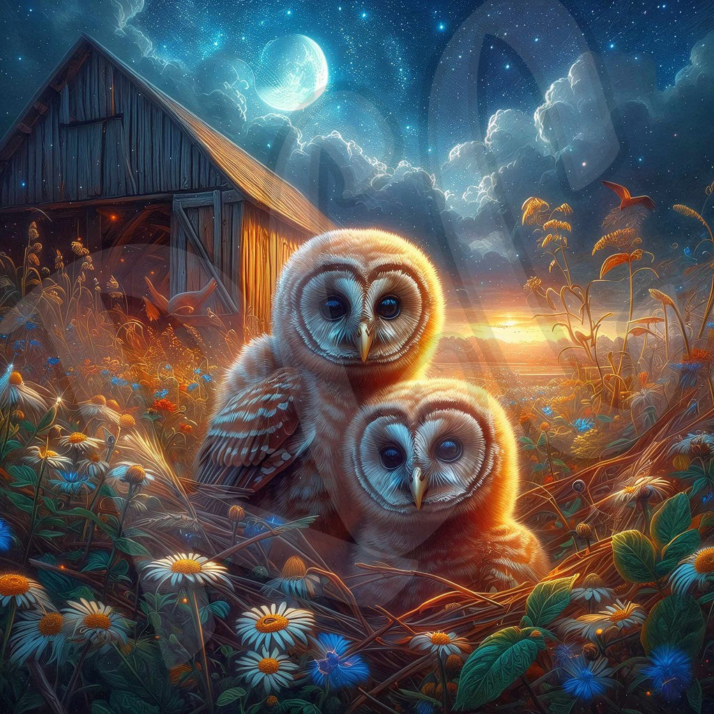 By the Barn