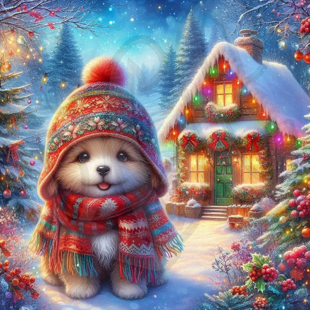 Settled in for the season puppy