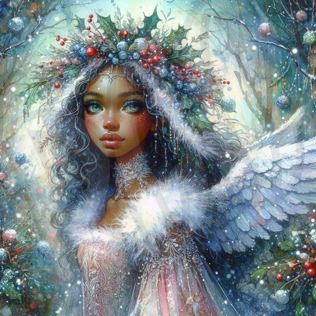 Melancholy angel