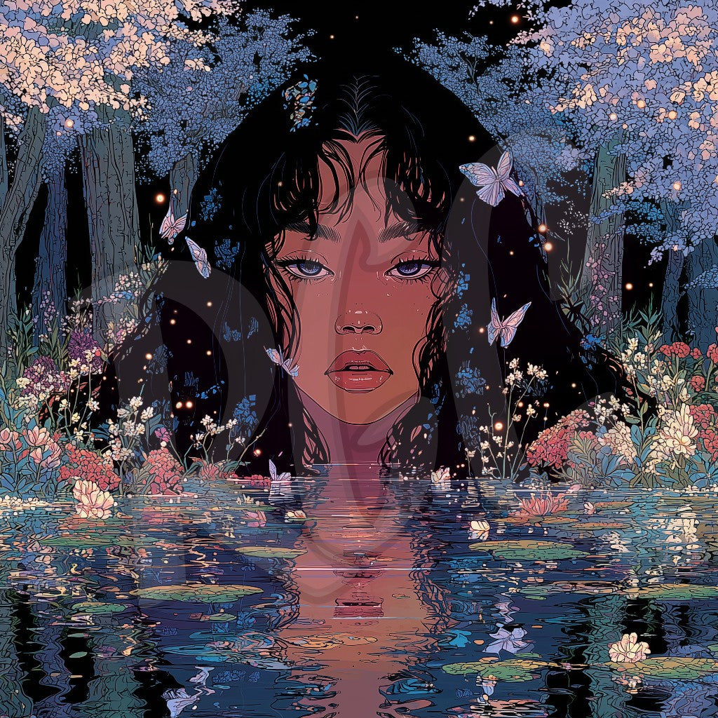 She Emerges in Stillness