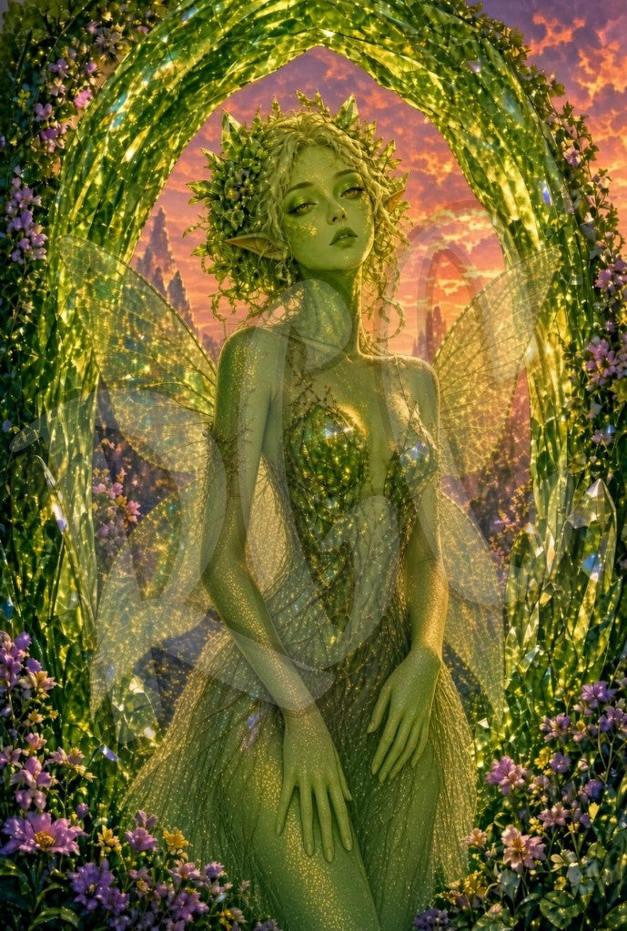 Peridot Birthstone Fairy