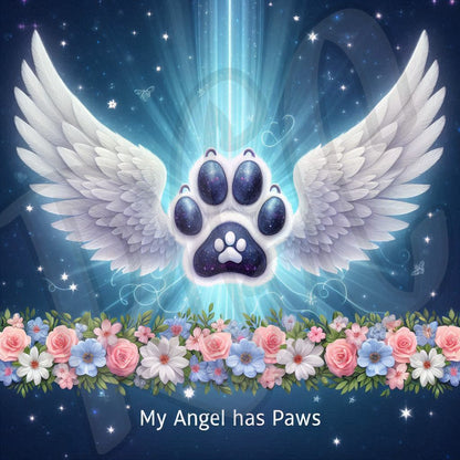 My angel has paws