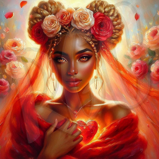 Glowing heart