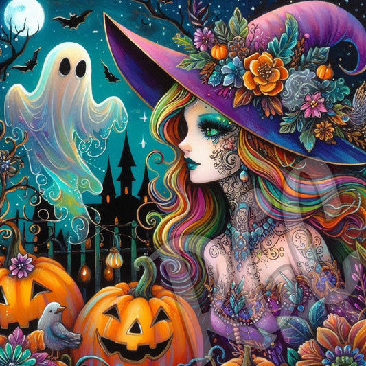 Mystic Whimsical Witch