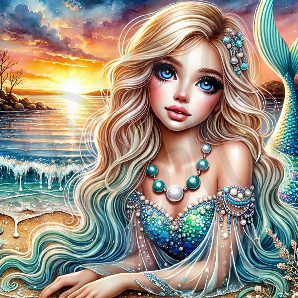 Jeweled Mermaid 1&2