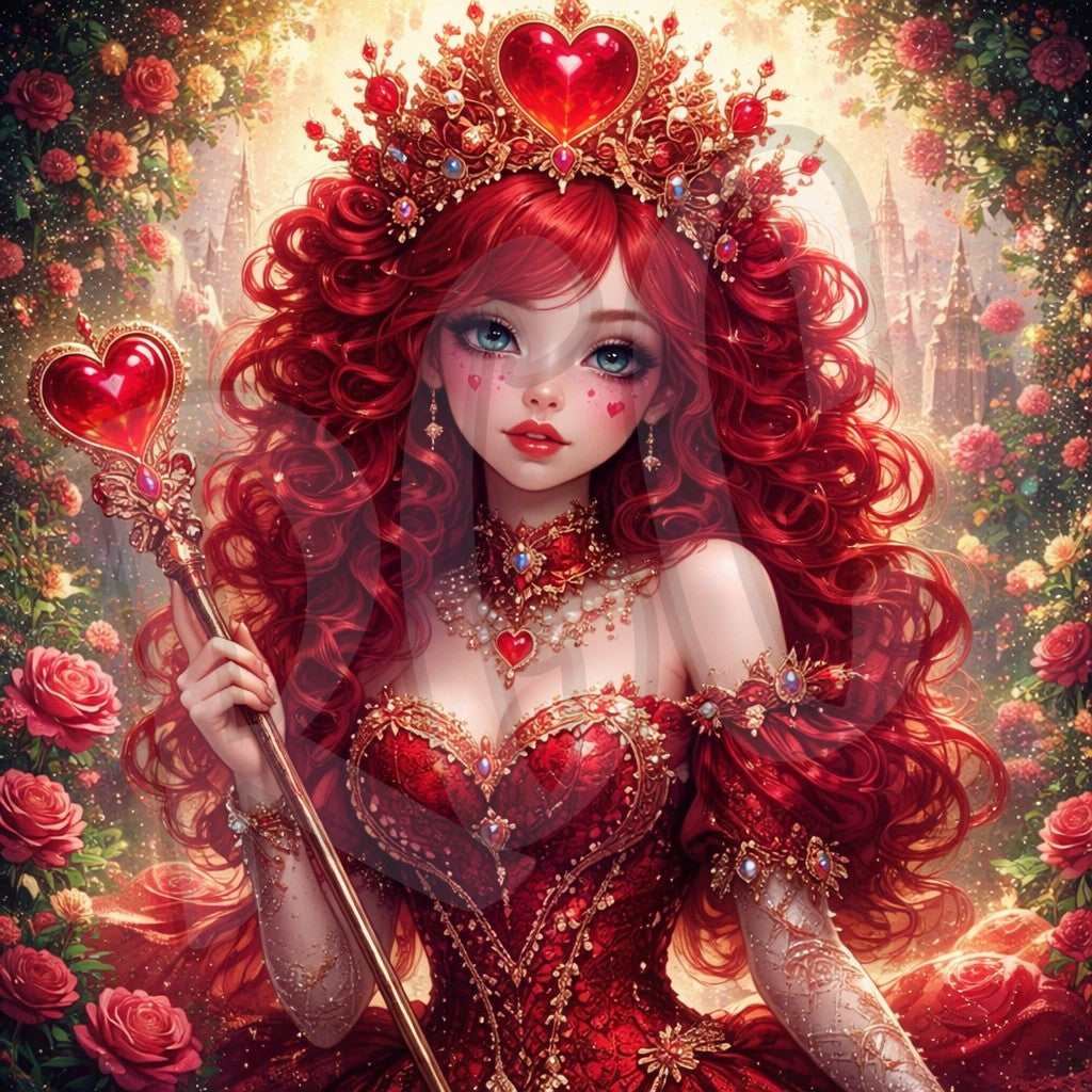 Regal Queen of the Enchanted Garden