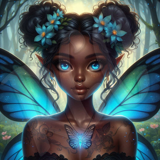 Glowing wings