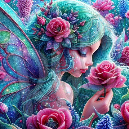 Minted Rose Fairy