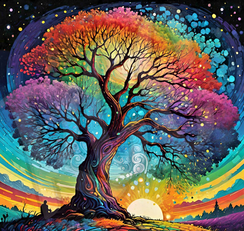 Rainbow wishing tree series 1