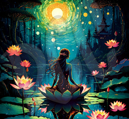 Lotus meditation series