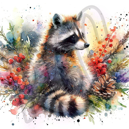 Fall Raccoon