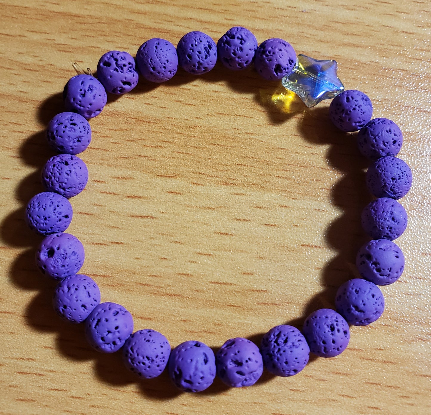 Purple lava bracelet