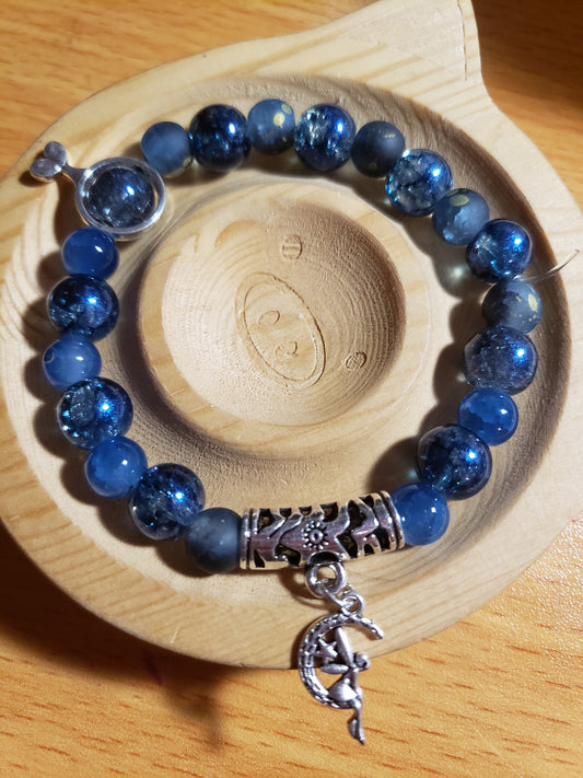 Midnight moon bracelet