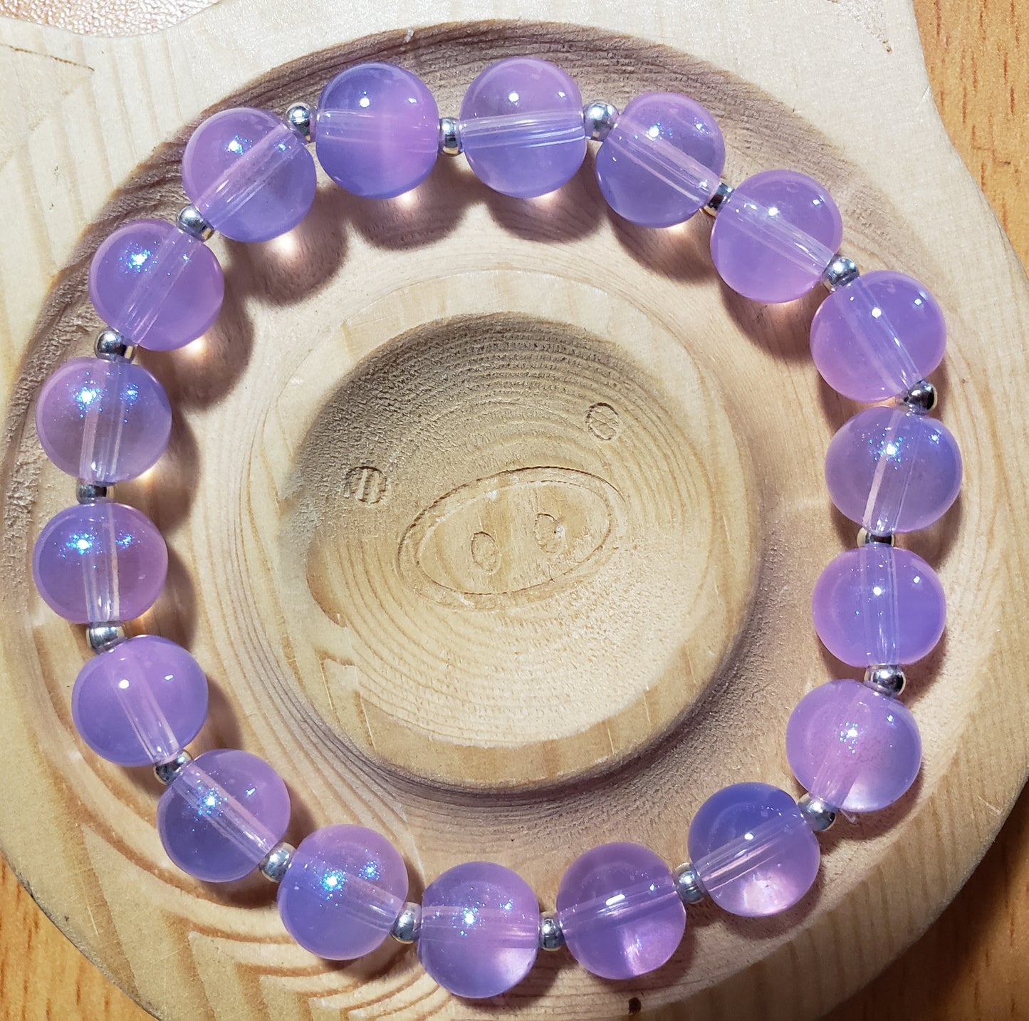 Purple Glossy bracelet