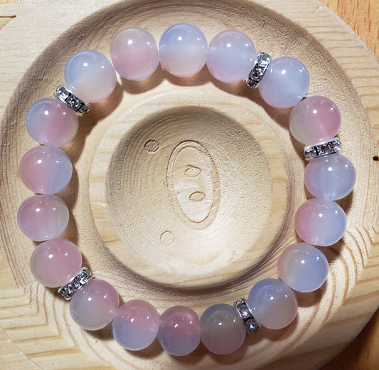 Cotton candy bracelet