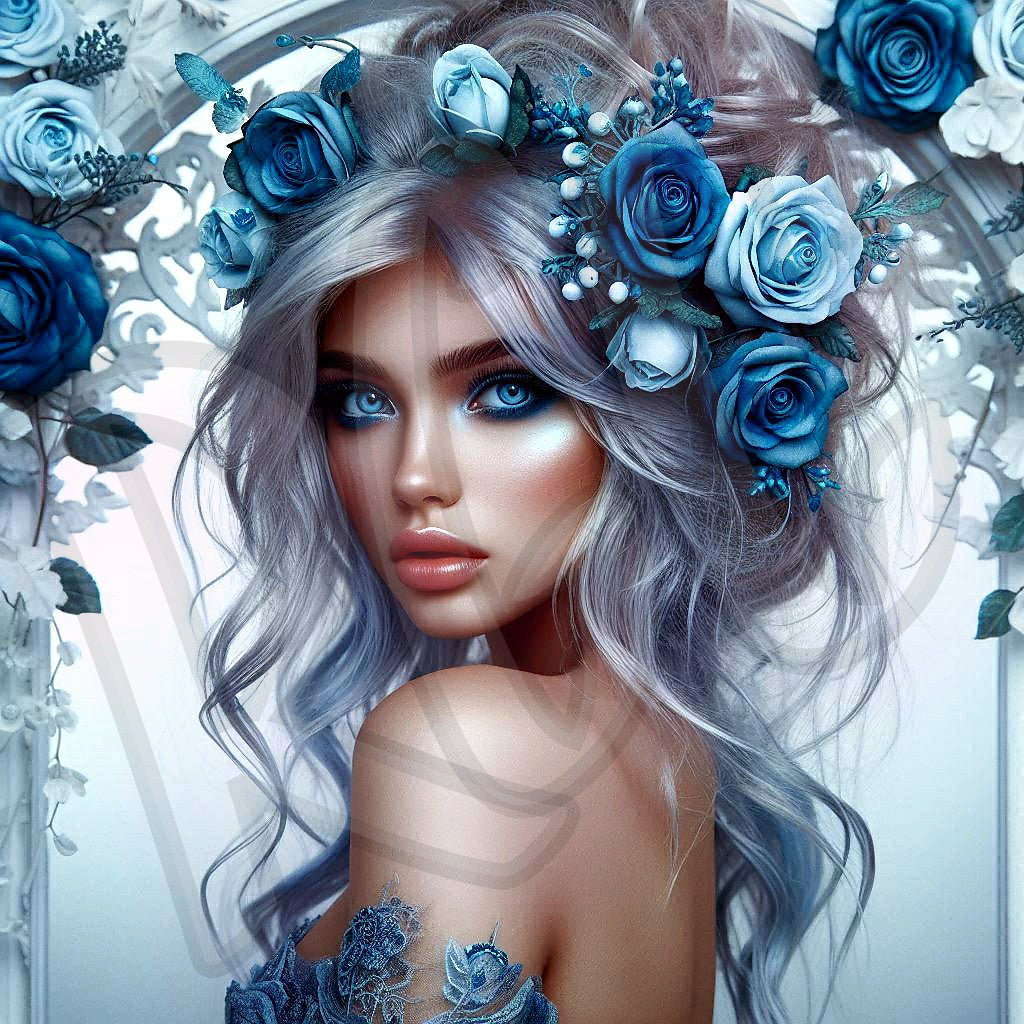 Blue rose